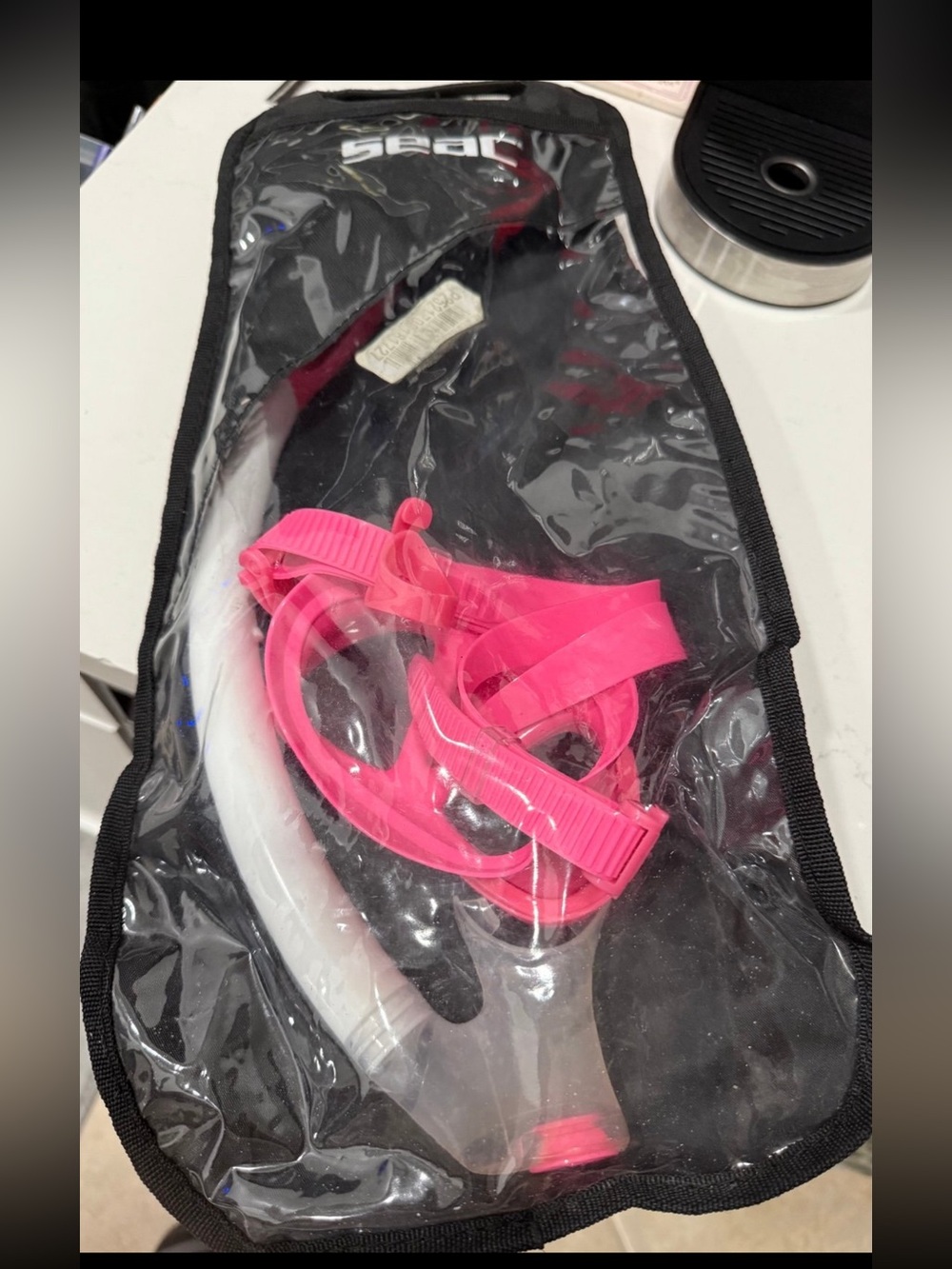 SEAC Child Kids Scuba Diving Swimming Snorkeling Mask Snorkel Set